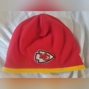Kansas City Cheifs New Era Yellow Knit Beanie Hat